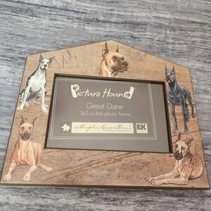 Picture Hound Great Dane Photo Frame 3x5 or 4x6 Dog‎ Lover Decor